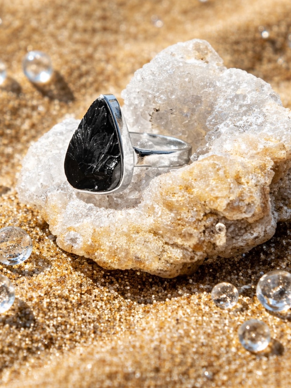 SOLD Shungite Ring - Picture 6 of 10